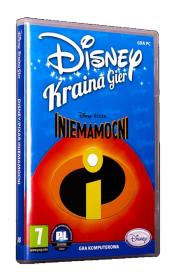 Disney Kraina Gier Iniemamocni. Wydawca: CDP.pl. Dadada.pl Opakowanie Disney Kraina Gier Iniemamocni