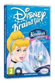 Disney Kraina Gier Kopciuszek Zostań księżniczką. Wydawca: CDP.pl. Dadada.pl Opakowanie Disney Kraina Gier Kopciuszek Zostań księżniczką