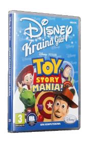 Disney Kraina Gier Toy Story Mania. Wydawca: CDP.pl. Dadada.pl Opakowanie Disney Kraina Gier Toy Story Mania
