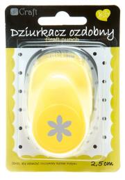 Dziurkacz ozdobny 2,5 cm stokrotka 2 bpz. Wydawca: DP CRAFT. Dadada.pl Opakowanie Dziurkacz ozdobny 2,5 cm stokrotka 2 bpz