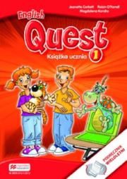 Okładka książki English Quest 1 SB MACMILLAN
