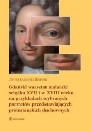 Okładka książki Gdański warsztat malarski schyłku XVII i w XVIII wieku na pr