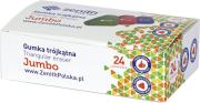 Opakowanie Gumka trójkątna Zenith Jumbo - mix kolorów - box 24 sztuki
