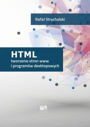 Okładka książki HTML - tworzenie stron www i programów desktopowych