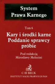Okładka książki Kary i środki karne Poddanie sprawcy próbie tom 6