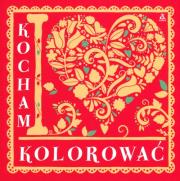 Kocham kolorować. Autor: French Felicity. Dadada.pl Okładka książki Kocham kolorować