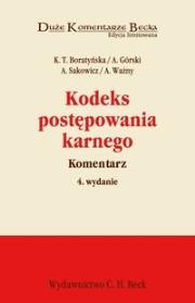 Okładka książki Kodeks postępowania karnego Komentarz wyd. 4