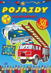 Okładka książki Kolorowanka. Pojazdy