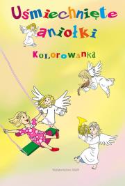 Okładka książki Kolorowanka. Uśmiechnięte aniołki