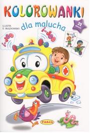 Okładka książki Kolorowanki dla malucha