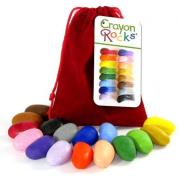 Opakowanie Kredki Crayon Rocks w aksamitnym woreczku 16 kolorów
