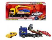 Opakowanie Laweta niebieska z 2 samochodami