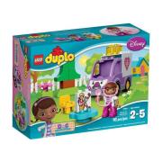 Lego Duplo Klinika dla pluszaków Karetka. Autor: Duplo. Dadada.pl Okładka książki Lego Duplo Klinika dla pluszaków Karetka