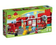 Lego Duplo Remiza strażacka. Autor: Duplo. Dadada.pl Okładka książki Lego Duplo Remiza strażacka