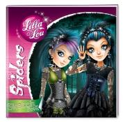 Okładka książki LILLA LOU SKETCH BOOK SPIDERS KSIAZKA DO KOLOROWANIA-PAKO