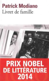 Livret de famille. Autor: Patrick Modiano. Dadada.pl Okładka książki Livret de famille