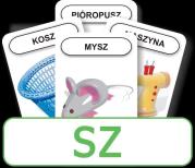 Logopedyczny Piotruś. Część I - głoska SZ. Wydawca: KOMLOGO. Dadada.pl Opakowanie Logopedyczny Piotruś. Część I - głoska SZ