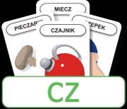 Logopedyczny Piotruś. Część III - głoska Cz. Wydawca: KOMLOGO. Dadada.pl Opakowanie Logopedyczny Piotruś. Część III - głoska Cz