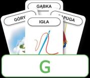 Logopedyczny Piotruś. Część XX - głoski G. Wydawca: KOMLOGO. Dadada.pl Opakowanie Logopedyczny Piotruś. Część XX - głoski G