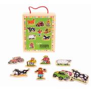 Opakowanie Magnesy na lodówkę Gospodarstwo wiejskie