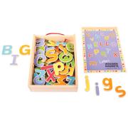 Opakowanie Magnetyczne literki drewniane