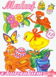 Okładka książki Maluj z kurczakiem PASJA