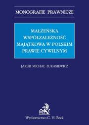 Okładka książki Małżeńska współzależność majątkowa w polskim prawie cywilnym