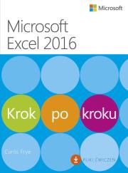 Okładka książki Microsoft Excel 2016 Krok po kroku