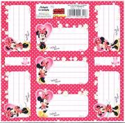 Opakowanie Nalepki na zeszyty Myszka Minnie