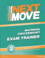 Next Move 2 Exam Trainer PEARSON. Autor: Suzanne Gaynor, Tomasz Siuta. Dadada.pl Okładka książki Next Move 2 Exam Trainer PEARSON
