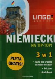 Niemiecki na tip-top! 3 w 1 + CD. Autor: Beata Czerwiakowska, Karolczak Ewa, Sielecki Tomasz. Dadada.pl Okładka książki Niemiecki na tip-top! 3 w 1 + CD