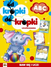 Od kropki do kropki ABC. Autor: Mirela Tufan. Dadada.pl Okładka książki Od kropki do kropki ABC