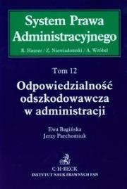 Okładka książki Odpowiedzialność odszkodowawcza w administracji tom 12