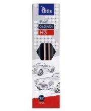 Opakowanie Ołówek PIXELL twardość H3 12 szt