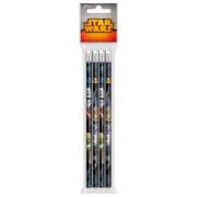 Opakowanie Ołówki z gumką Star Wars 10 (4szt) DERFORM