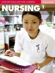 Okładka książki Oxford English for Careers: Nursing 1 Podręcznik. Jezyk angielski