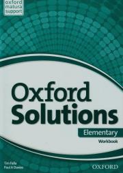 Okładka książki Oxford Solutions Elementary Workbook