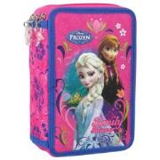 Opakowanie Piórnik z wyposażeniem 3-kom. Kraina Lodu DERFORM