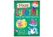 Okładka książki Piszę cyferki zeszyt do nauki liczenia