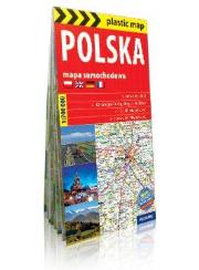 Okładka książki Plastic map Polska 1:700 000 w.2015