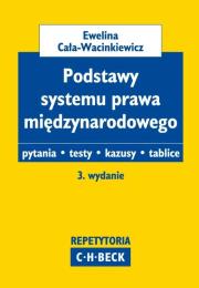 Okładka książki Podstawy systemu prawa międzynarodowego