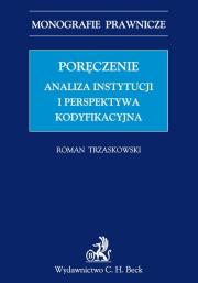 Okładka książki Poręczenie Analiza instytucji i perspektywa kodyfikacyjna