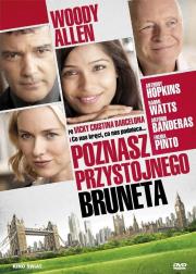Poznasz przystojnego bruneta. Autor: Woody Allen. Dadada.pl Okładka książki Poznasz przystojnego bruneta
