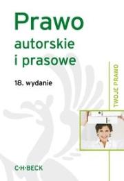 Okładka książki Prawo autorskie i prasowe