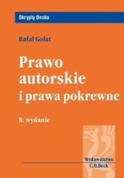 Okładka książki Prawo autorskie i prawa pokrewne