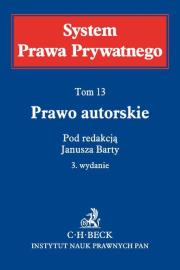 Okładka książki Prawo autorskie System Prawa Prywatnego Tom 13