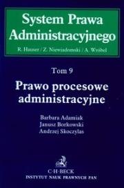 Okładka książki Prawo procesowe administracyjne t.9