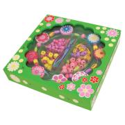 Opakowanie Pudełko z kwiatami tworzenie bizuterii