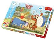 Okładka książki Puzzle 260 Kubuś i Przyjaciele Orkiestra TREFL