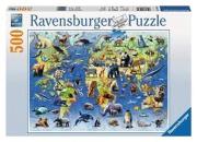 Opakowanie Puzzle 500 Zagrożone zwierzęta